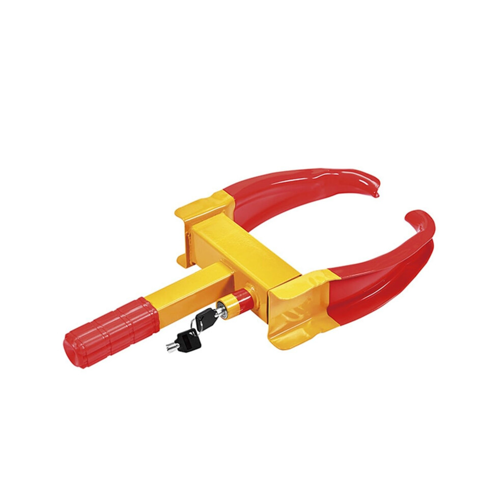 Heavy Duty Wheel Clamp Lock Antitheft Adjustable Steel Car Trailer Rv Truck Tire Security 9330225669777