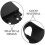 Pair of Rowing Machine Pedals - Indoor Exercise Replacement Part for Rowers 5