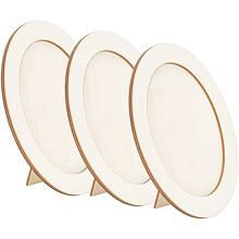 Set rame foto ovale din lemn 168x124mm 6 buc
