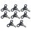 Metallnyckel för träklockor – 8-pack 1