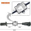 Waterproof Trailer Light Adapter 7-Way US to 13-Pin EU 4