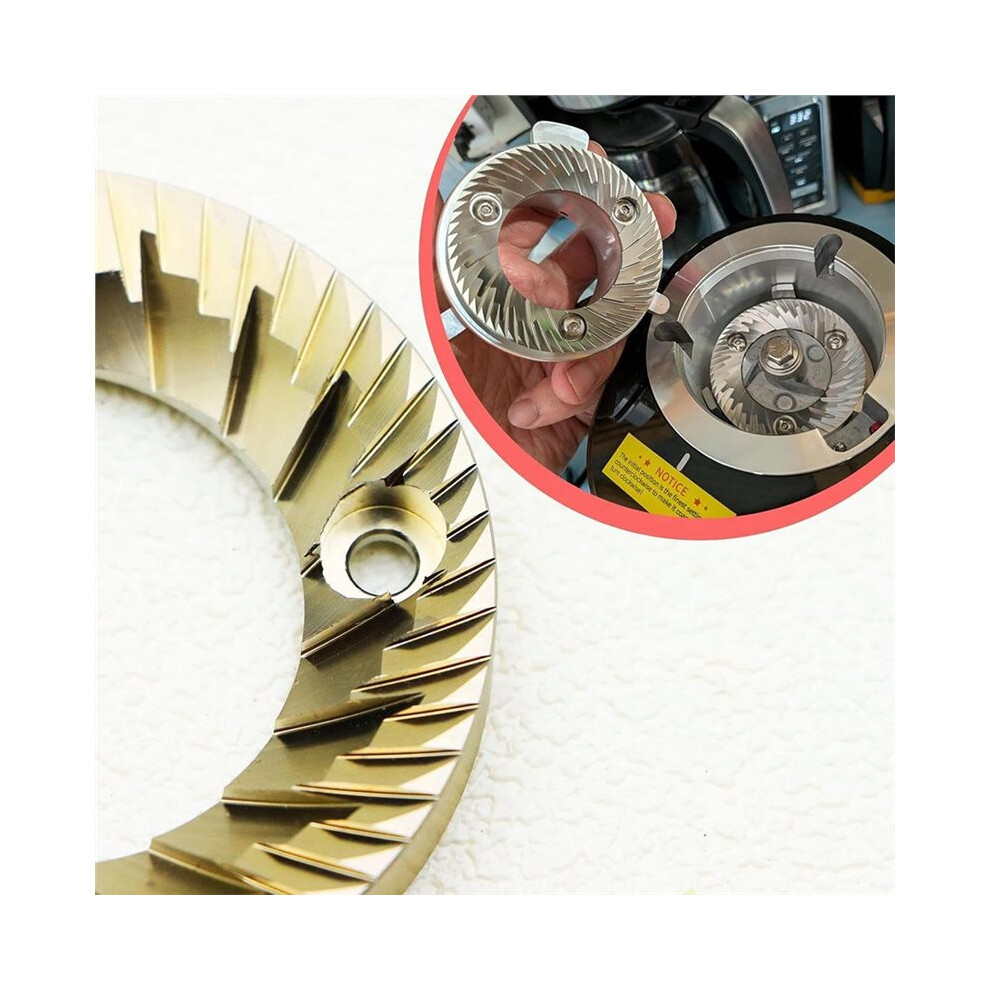 64Mm Flat Burrs For Mazzer Super Jolly & Df64 Grinders, Replacement Burrs Set For Espresso And Other Coffee Grinders 4712712954590