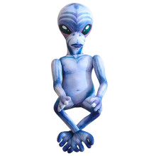 Alien plyslegetøj med justerbare led, 100 cm