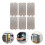 Lot de 6 couvercles de guide d'ondes et de plaque pour four à micro ondes, pièces de rechange 2