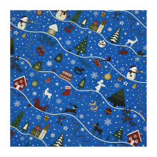 Christmas wrapping paper mini roll 20 x 27.5 inches
