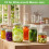 Kit de Fermentation pour Bocal Mason à Large Ouverture, Kit pour Cornichons/Choucroute avec 4 Poids de Fermentation en Verre 7