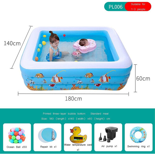 Above Ground Pool with Durable Construction and Easy Drain System for Backyard Family Use 2