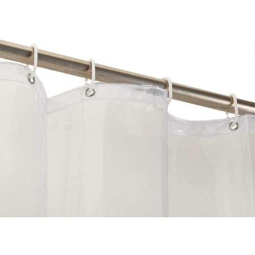 Heavy Duty Thick Clear Shower Curtain Liner, Durable Waterproof Bathroom 1