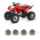 Kit de 4 joints de queue de soupape   Compatible avec le quad Honda TRX400EX 2