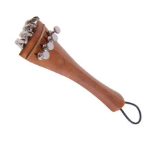 4/4 Jujube Violin Bridge and Chinrest Set, Durable Wood for Clear Sound and Comfortable Playing