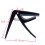 Ukulele and Guitar Capo Lightweight ABS OneHand Quick Change Durable Secure Grip Beginners 2