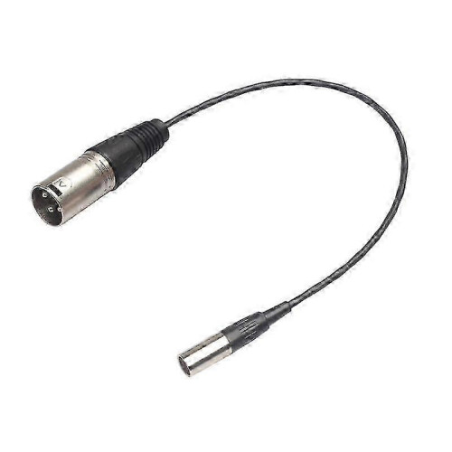 Cable Mini XLR macho a XLR macho   Conector de audio profesional de 3 pines 1