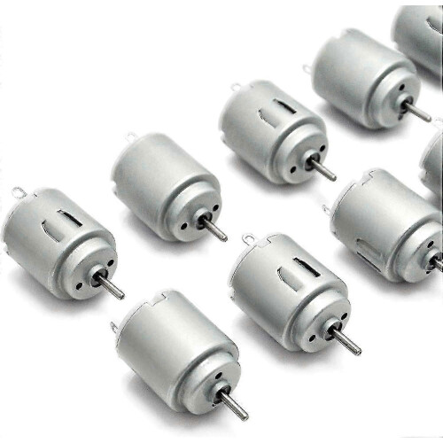 10pcs DC 3 - 5V 6300 RPM Mini Electric Motor for DIY Projects 2