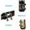 Durable Brass Clarinet Ligature Clamp with Smooth Finish, Easy Installation Compact Accessory 4