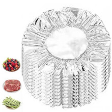 20PCS Reusable Aluminum Foil Food Covers PopUp Design for Bowls and Pots Enhanced Heat Retention