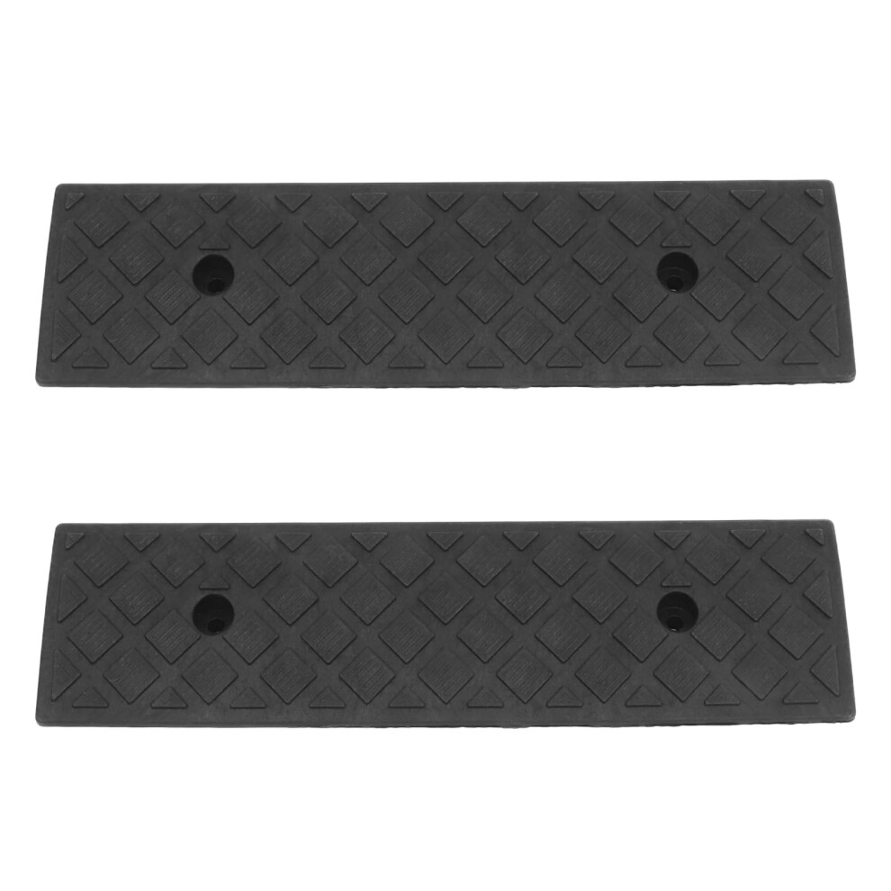 2Pcs Heavy Duty Car Ramps With Interlocking Design, NonâSlip Surface, Wheelchair Accessible For Driveway 9310869719212