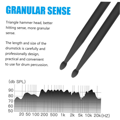 Lightweight Balanced Drumsticks for Electronic Drums and Percussion with Durable Ergonomic Grip 2