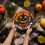 Halloween Papperstallrikar 18 cm Pumpamotiv 10-pack 4