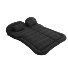 Car Air Mattress for Hyundai Palisade Kona Ioniq 5, Ergonomic Travel Bed with Pump, Black