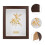 8-tums träskugglåda ram kaffe 4