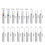 Terminal Removal Tool Kit: 36pc Pin Extractor, Electrical Wire Connector Ejector 3