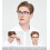 2 Pack Progressive Reading Glasses for Men Blue Light Blocking No Line Computer Readers +1.5 Black 2