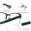2 Pack Progressive Reading Glasses for Men Blue Light Blocking No Line Computer Readers +1.5 Black 4