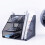 Plastic File Organizer Vertical Document Holder Durable Black Folder Storage Rack for Office Desk 3