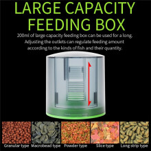 Automatic Fish Feeder Digital Fish Tank Aquarium Food Dispenser Plastic Intelligent Timing Electric Fish Tool for Turtle