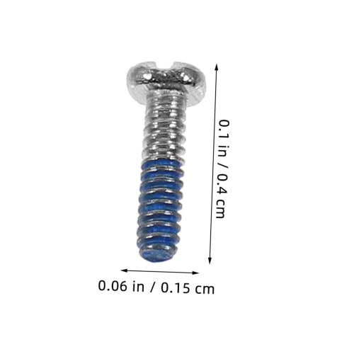 100pcs Eyeglass  Kit with Screws and Precision Screwdriver for Quick Frame Fix and Easy Home Use 1