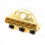 Headless Guitar Locking Nut 42mm Gold for 6 String – Secure String Locking, Stable Tuning Performance 2
