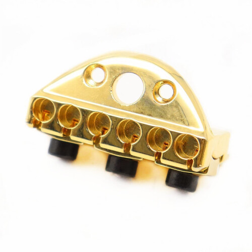 Headless Guitar Locking Nut 42mm Gold for 6 String – Secure String Locking, Stable Tuning Performance 1