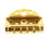 Headless Guitar Locking Nut 42mm Gold for 6 String – Secure String Locking, Stable Tuning Performance 5