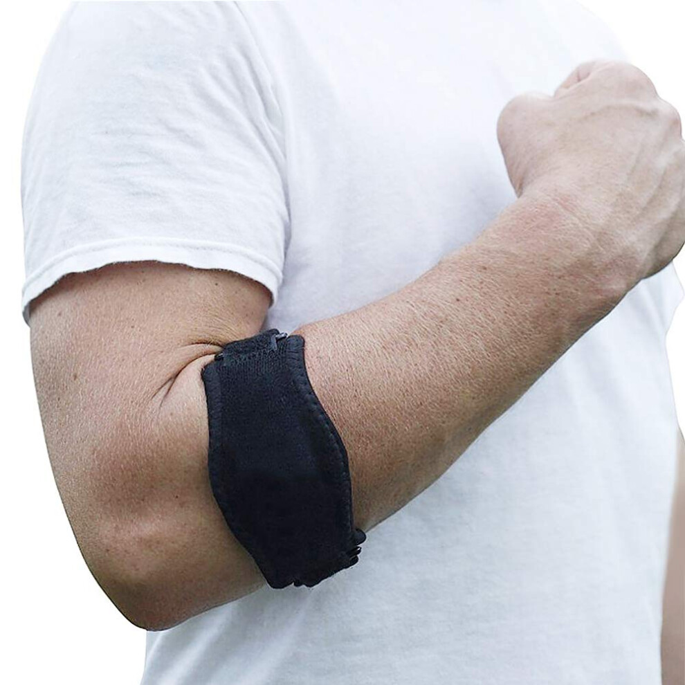 Adjustable Elbow Brace for Pain Relief Tennis Elbow Support with Breathable Compression Forearm Strap