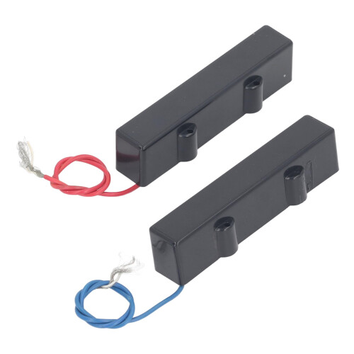 5 String Noiseless Ceramic Bass Pickup with Adjustable Pole Screws, Noise Reduction Design, Easy Installation 2