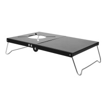 Folding Camping Table Adjustable Aluminum Design for BBQ Picnic Patio Garden Lightweight and Stable