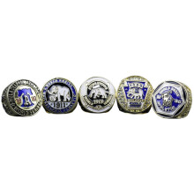 Baseball Championship Rings Set Phillycity Period Classic Team Commemorative Display in Sandalwood Gift Box