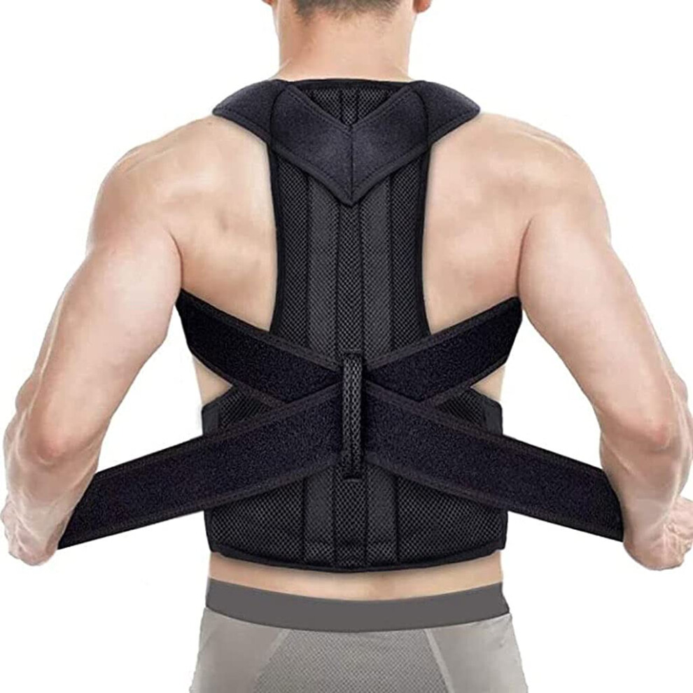 Back Brace Lumbar Support Belt for Posture Correction and Back Pain Relief, Adjustable Breathable Waist Support