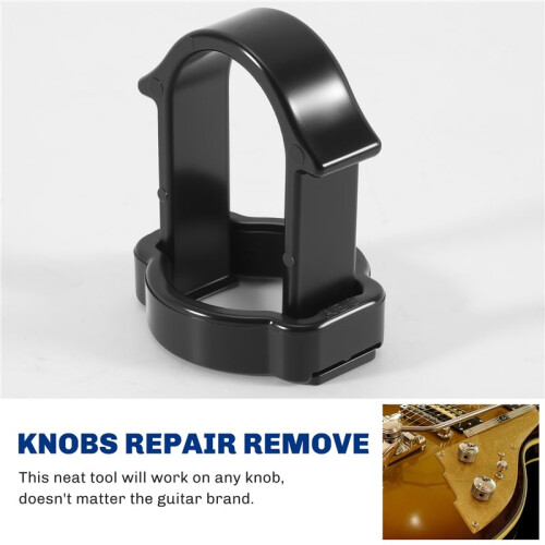 Guitar Knob Puller Tool Pullit Knob Puller for Luthier Repair Tool Knobs Bushes Puller ToolS Black 2