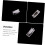 2pcs Iron Snare Drum Lug Replacement Hooks, Durable DoubleEnd Drum Hardware  Parts 5