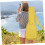Ukulele Gig Bag Thickened Canvas Durable Protection Adjustable Shoulder Strap Bright Yellow 4