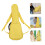 Ukulele Gig Bag Thickened Canvas Durable Protection Adjustable Shoulder Strap Bright Yellow 5