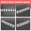 5 Strips 30 Pots Empty Paint Strips Paint Cup Pots, 10Ml/ 0.35Oz  Paint Pot Strips Clear Plastic Storage Containers 7
