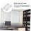 6pcs Vertical Blind  Kit with Plastic Tabs, Easy Fix for Damaged Vertical Blinds, Precise Fit Design 4