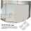 6pcs Vertical Blind  Kit with Plastic Tabs, Easy Fix for Damaged Vertical Blinds, Precise Fit Design 5