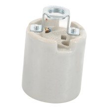 Vintage Ceramic Light Socket with Bracket E26 Lamp Holder Replacement for DIY Lighting Fixtures