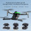 Foldable GPS Drone with 4K Camera, 3Axis Gimbal, Obstacle Avoidance, Brushless Motor for Adults 4
