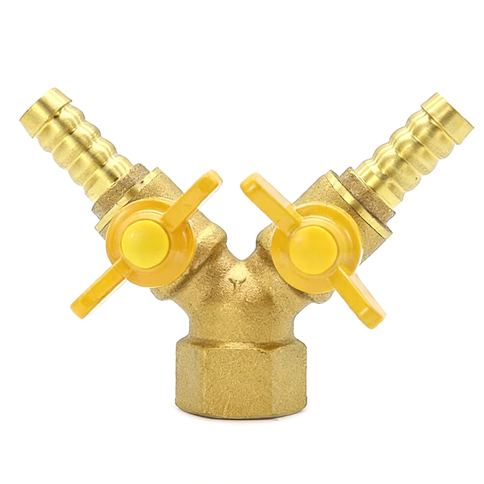 Brass Faucet Diverter Adapter Gas Diverter Adapter-Two Sockets 7754003787231