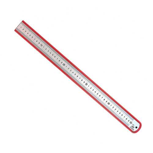 Long Lastingly Stainless Steel Ruler With Clear Easy To-50cm