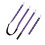 Corde de harnais de bain sûre de retenue de bras de-Violet 1